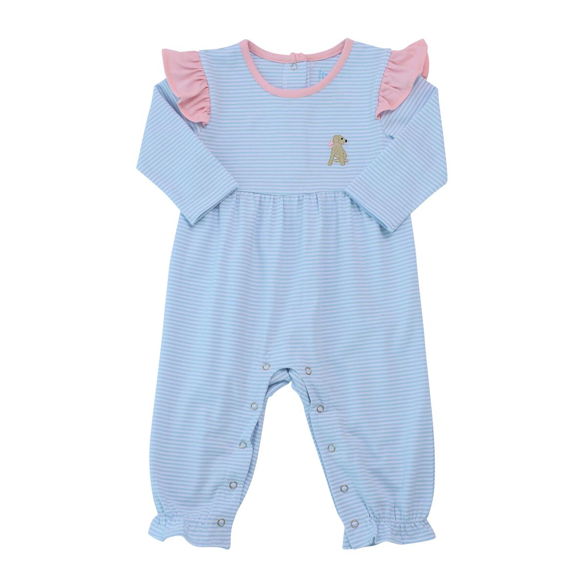 Itsy Bitsy Puppy Ruffle Romper