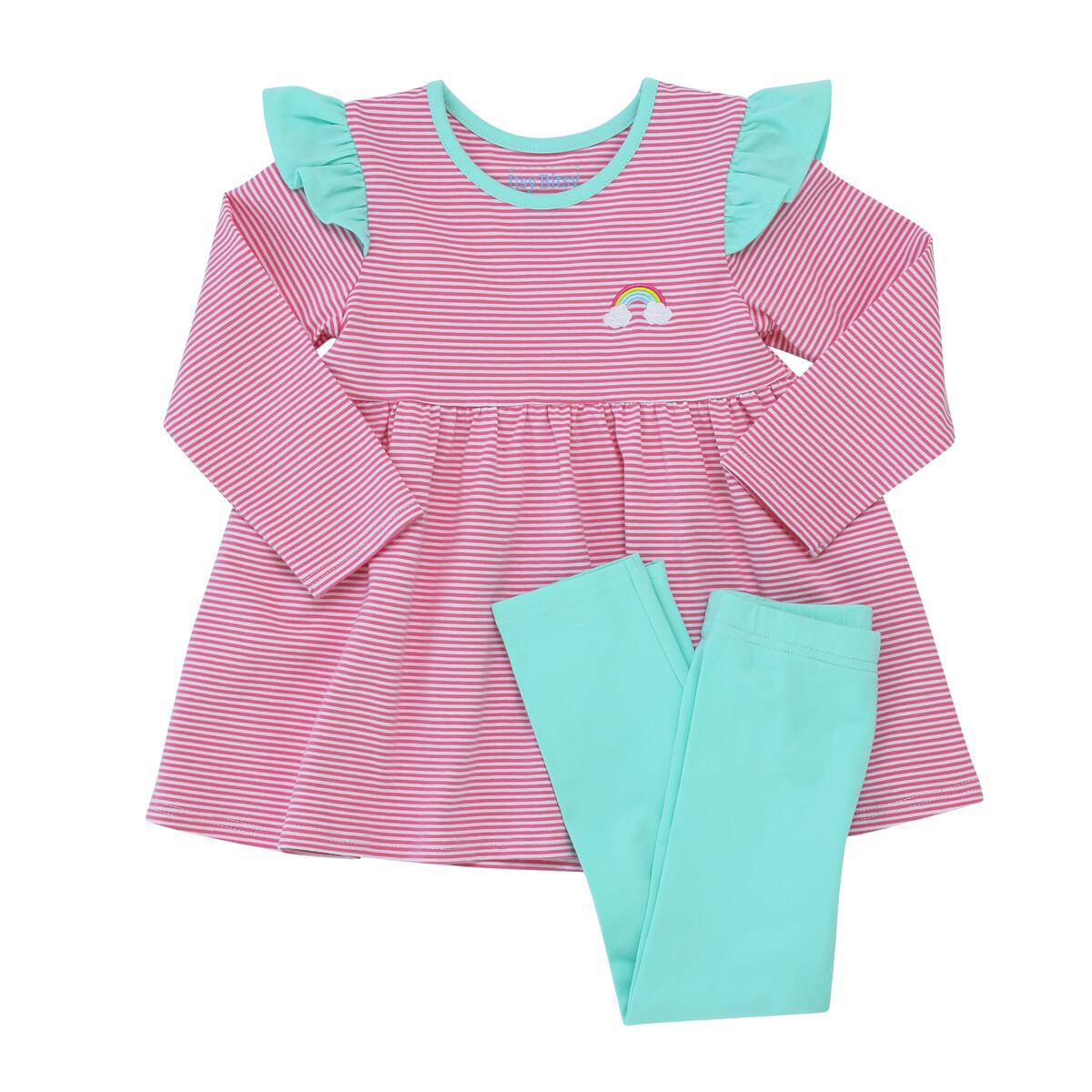 Itsy Bitsy Rainbow Pant Set