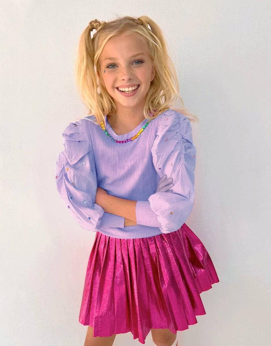 Gem Queen Puff Sleeve
