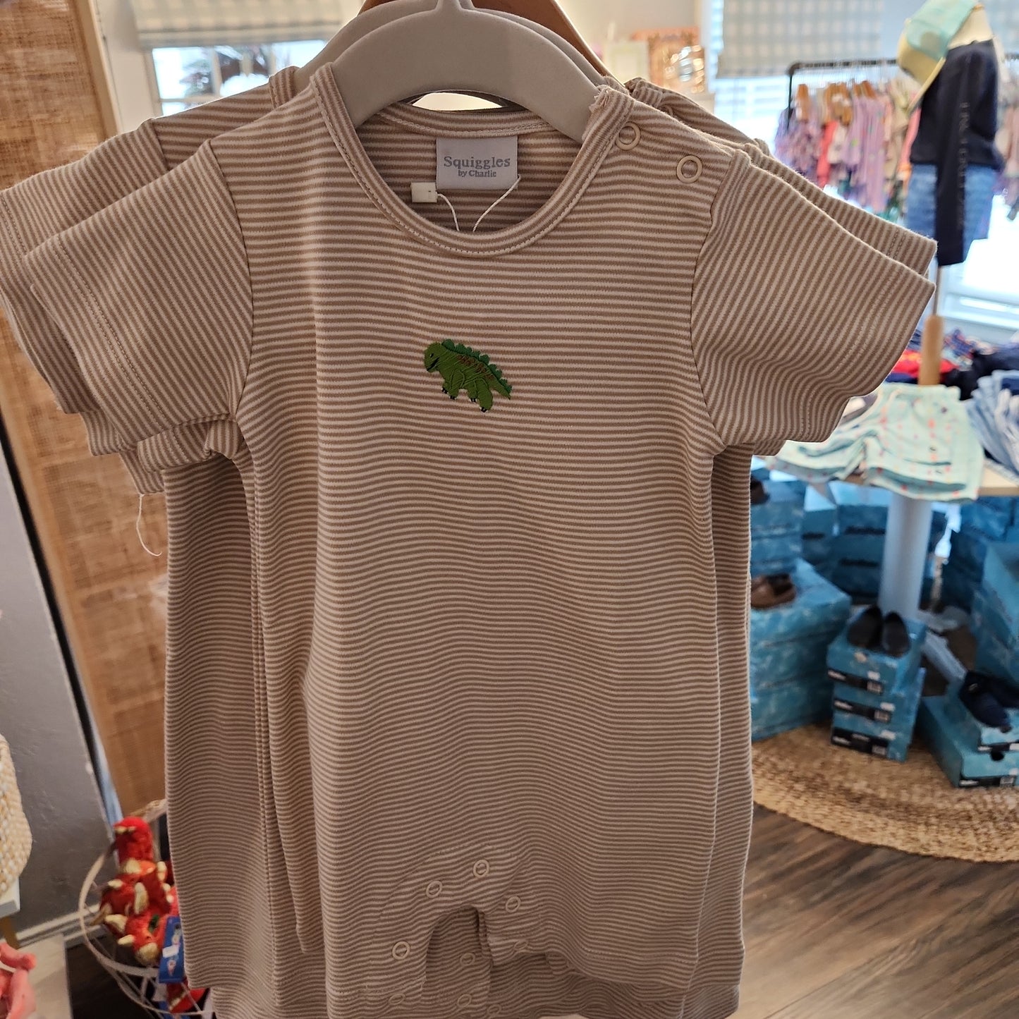 Squiggles Mini Dino Romper