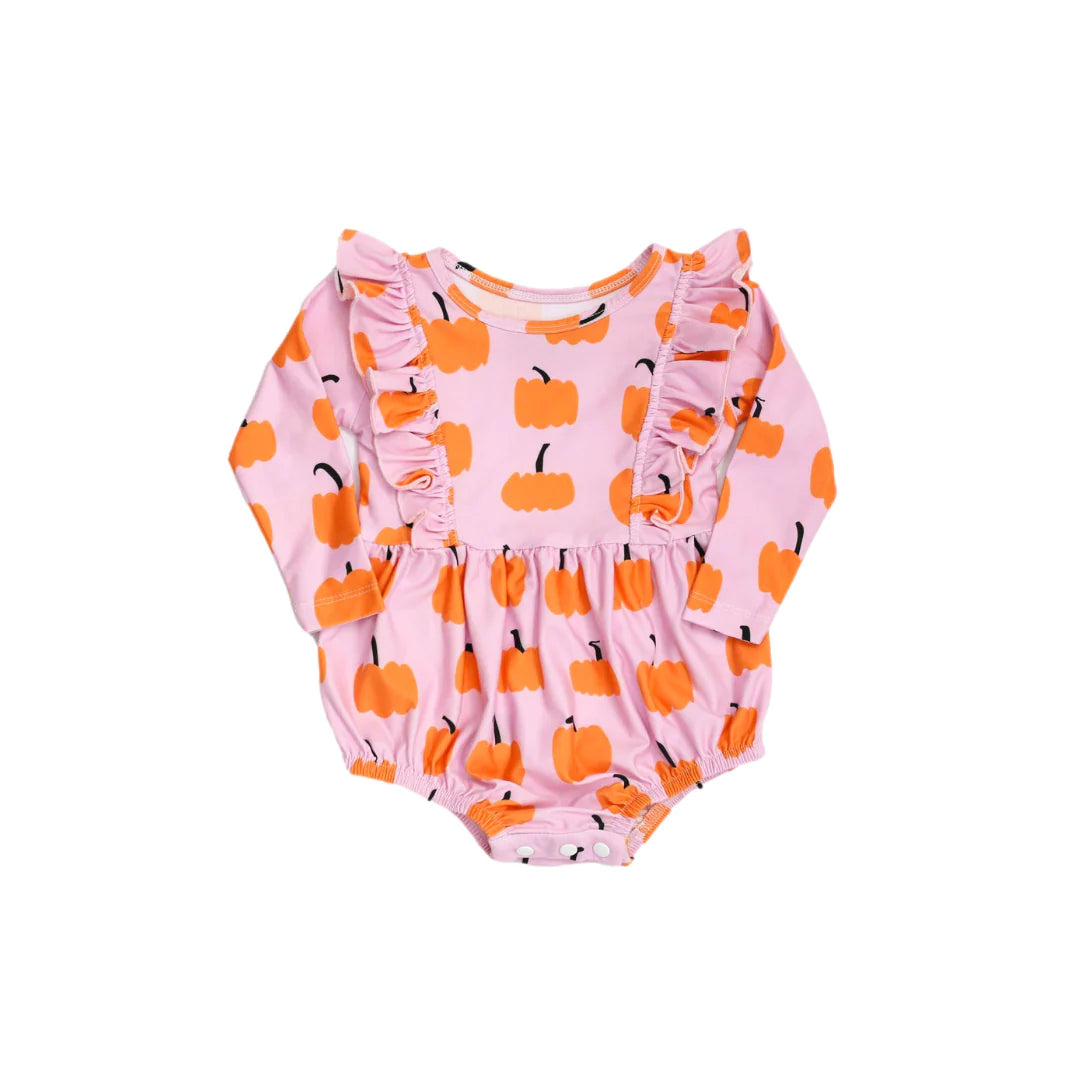 Pumpkin Obsessed Bubble Romper