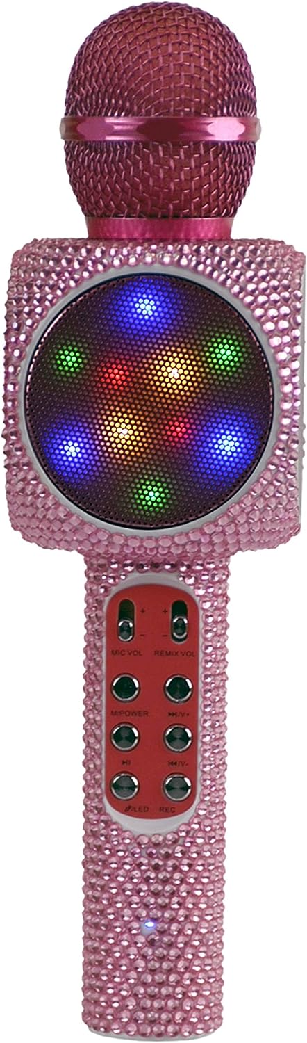 Sing Along Bling Karaoke Bluetooth Microphone