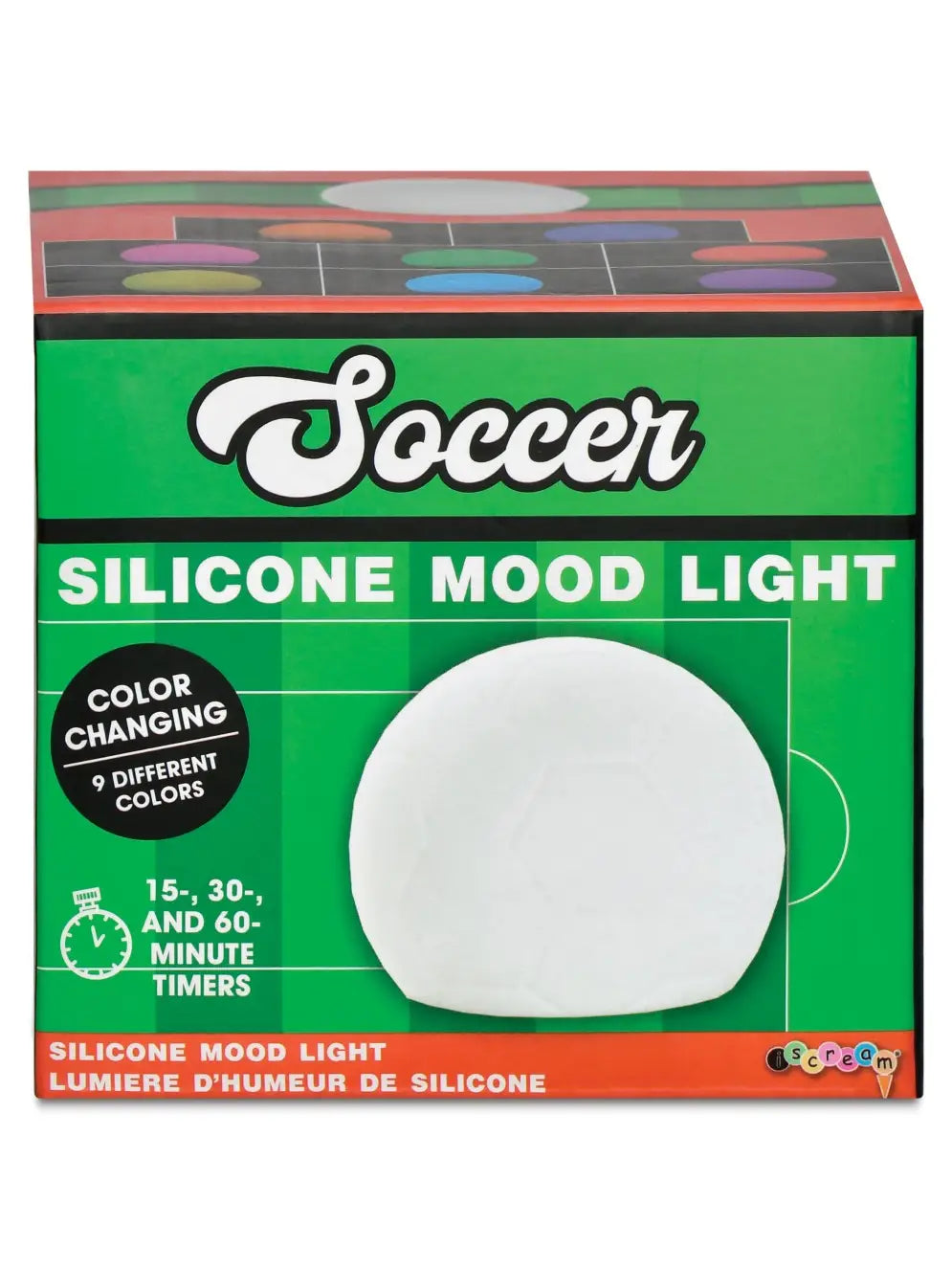 Silicone Soccer Night Light