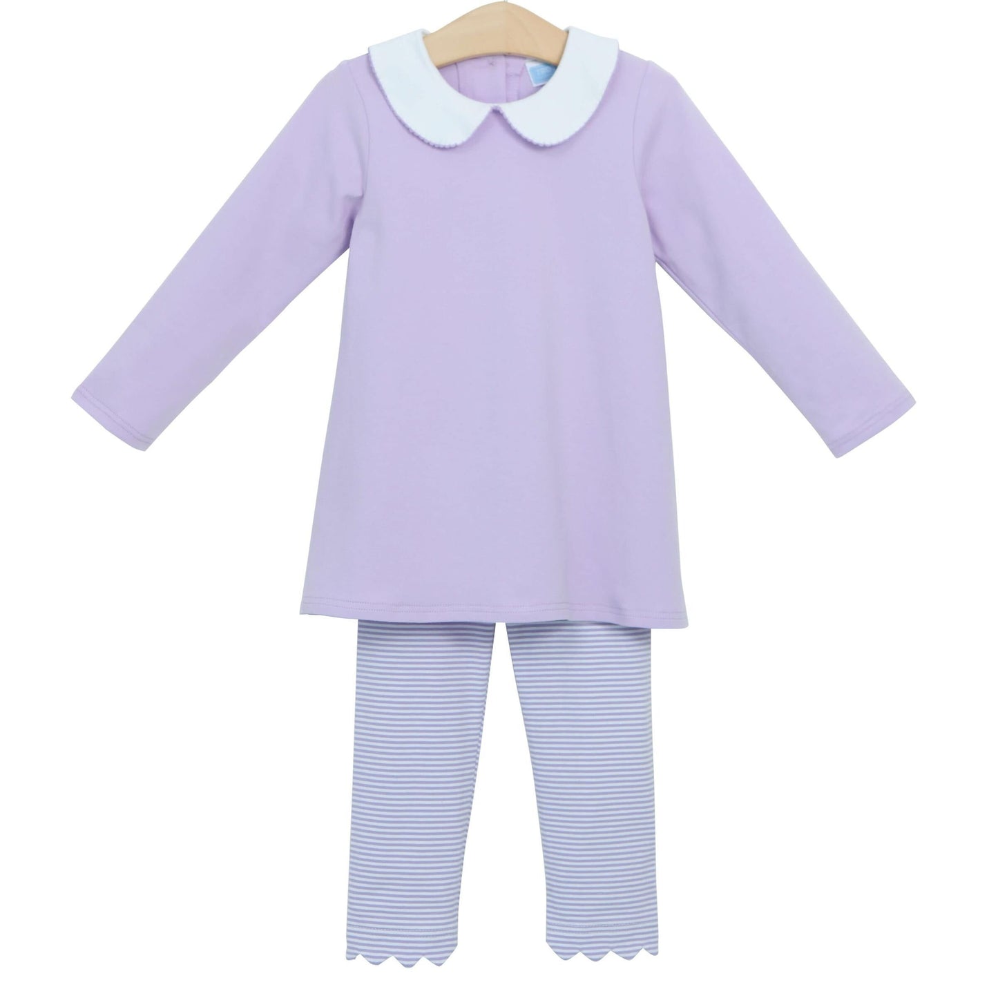 Claire Lavender Long Sleeve Pant Set