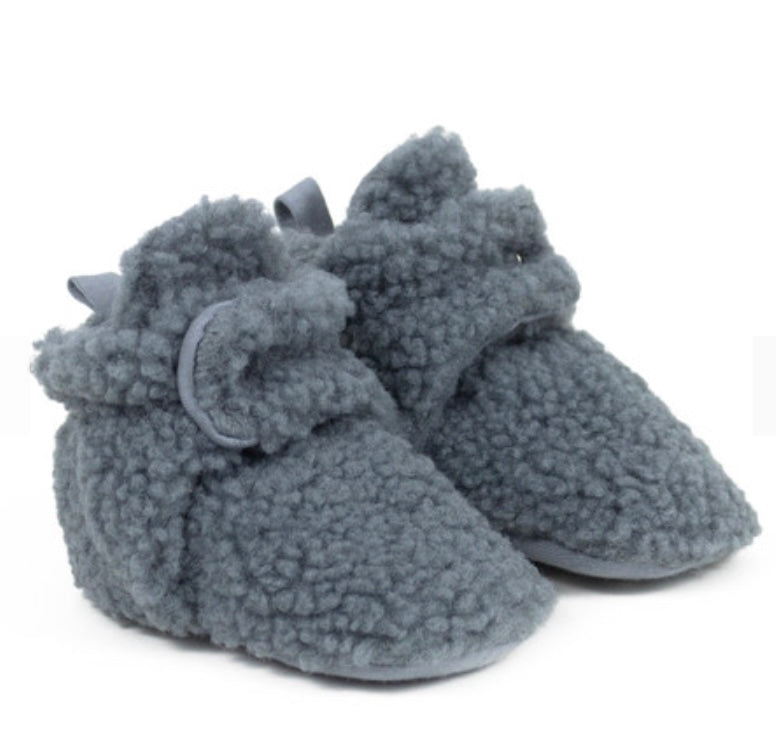 Robeez Sherpa Snap Booties
