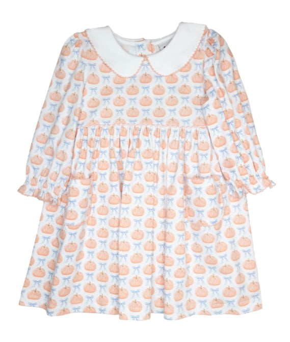 Delaney Pumpkin Float Dress/Romper