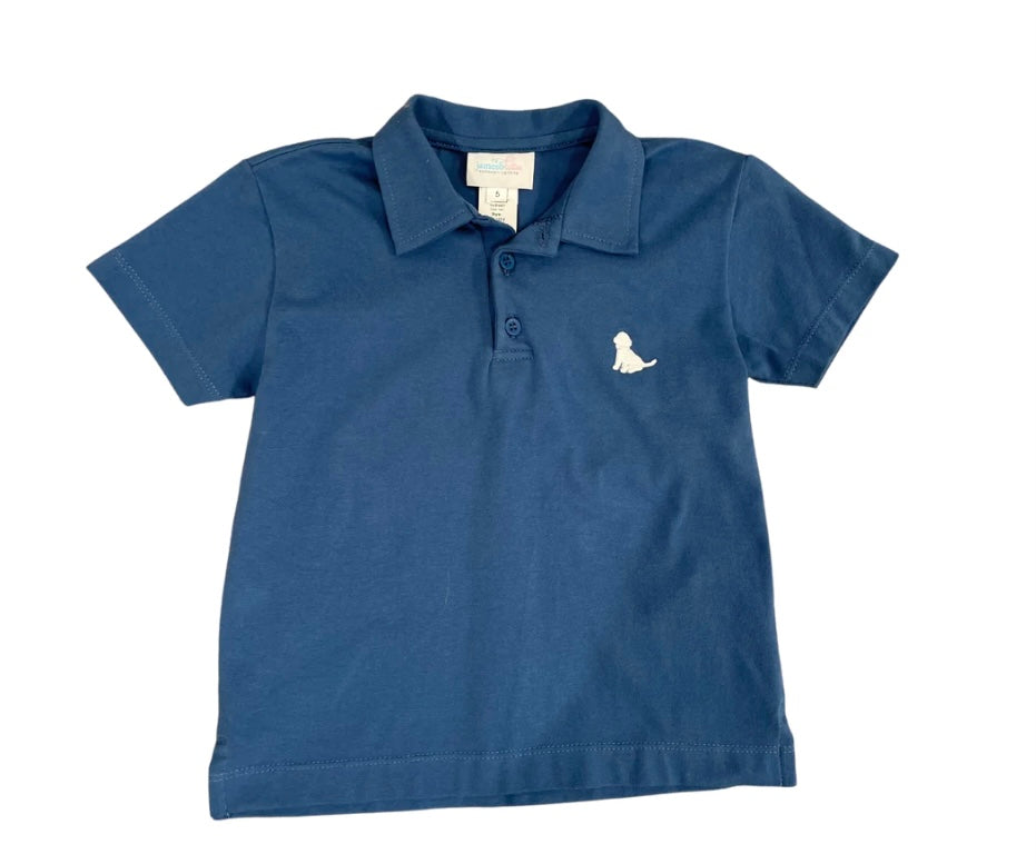 James & Lottie Polo- Navy