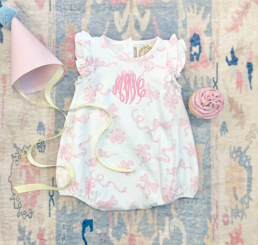 The Beaufort Bonnet Co Ruehling Ruffle Bubble- Pima