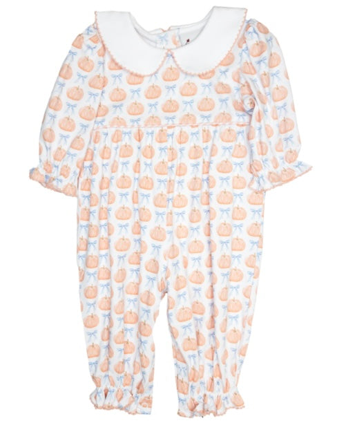 Delaney Pumpkin Float Dress/Romper