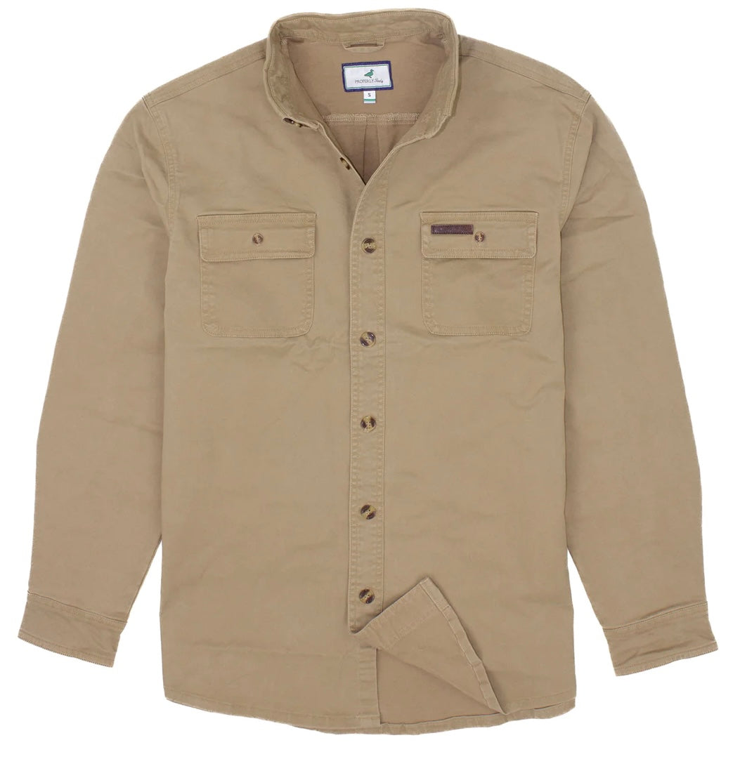 Harvest Work Shirt- Camel