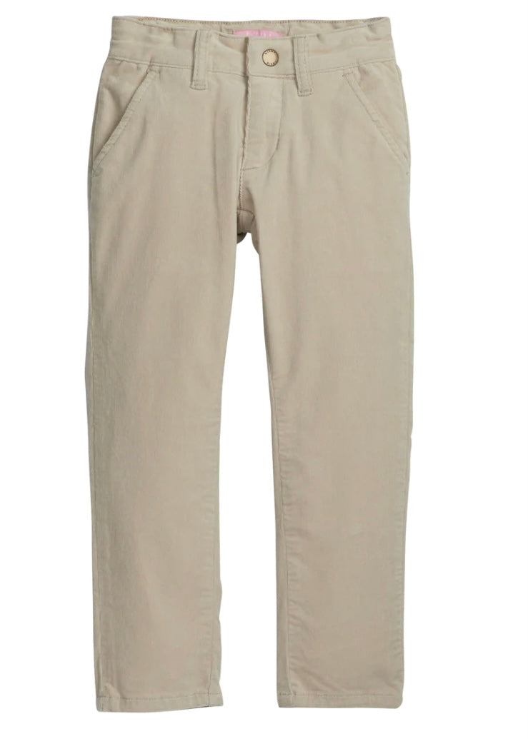 Bisby Twiggy Cords Pants - Khaki