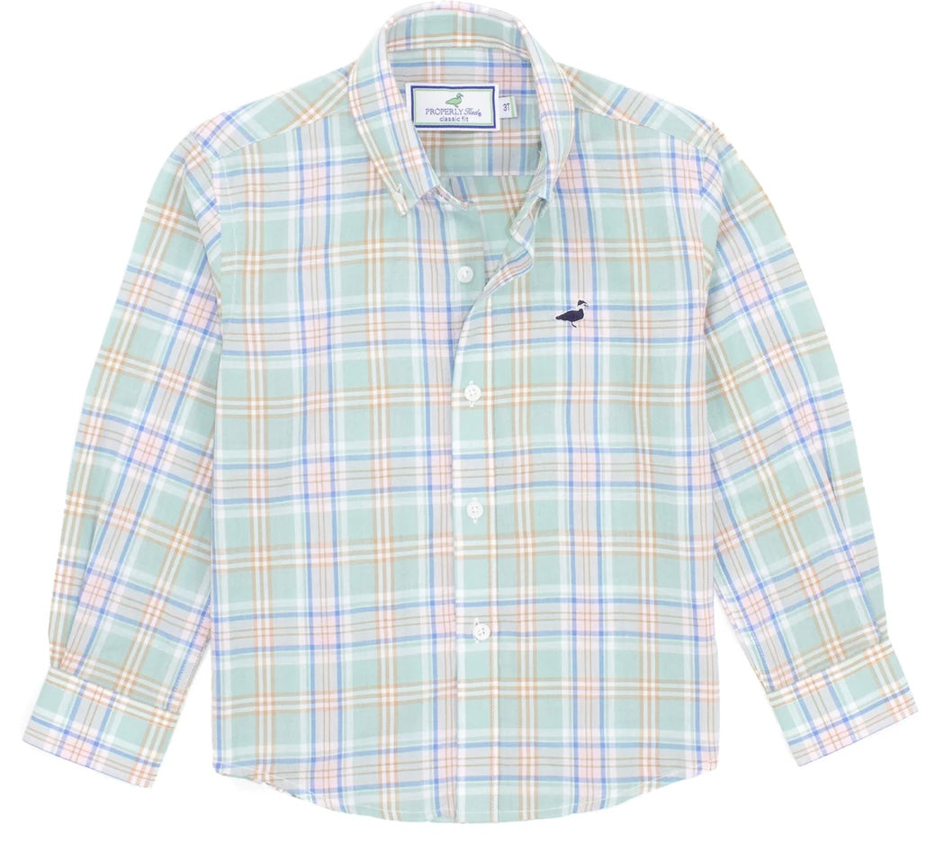 Boy Seasonal Sportshirt Pintail