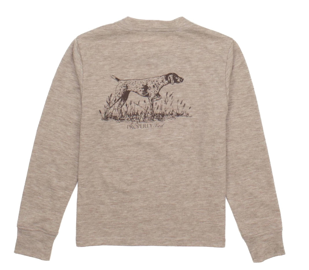 Properly Tied Portland Pocket Tee- Pointer Sand