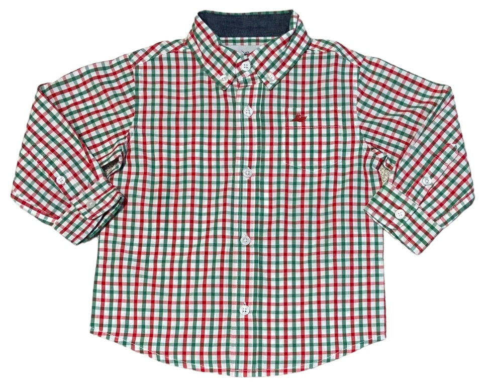 Christmas top dress shirts