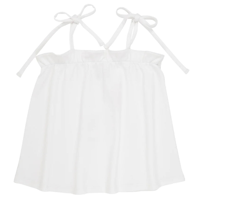 The Beaufort Bonnet Co Lainey’s Little Top - White
