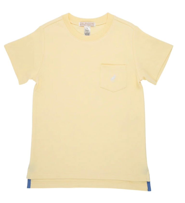 The Beaufort Bonnet Co Carter Crewneck - Bellport Butter Yellow