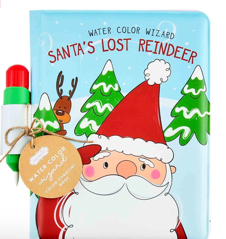 Water color wizard-Santa’s lost reindeer