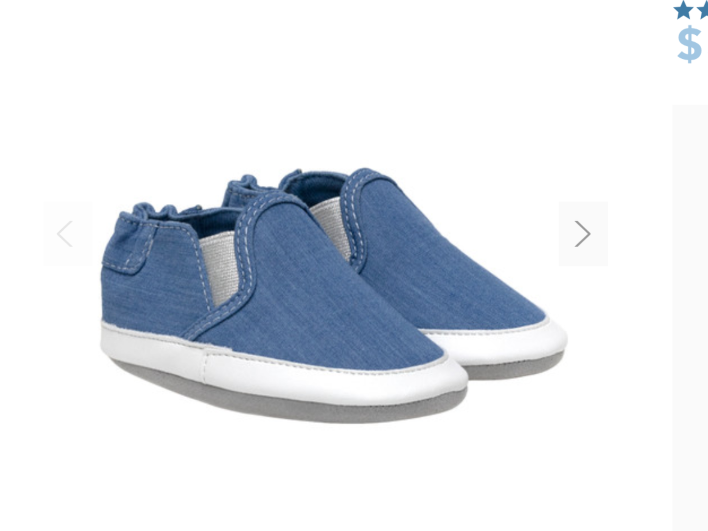 Robeez Blue Shoes