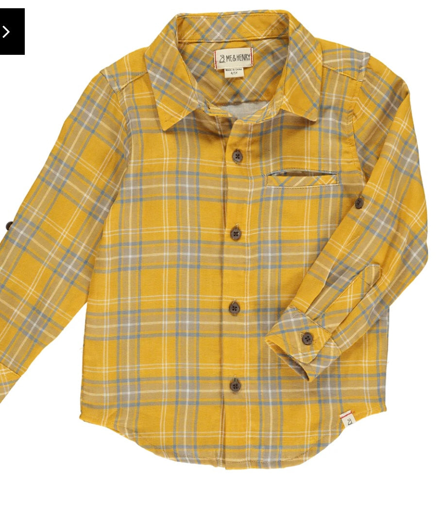 Me & Henry Plaid Shirt