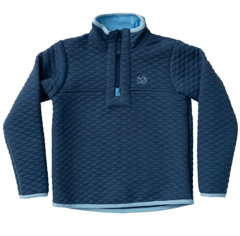 Prodoh Quilted Zip Pullover