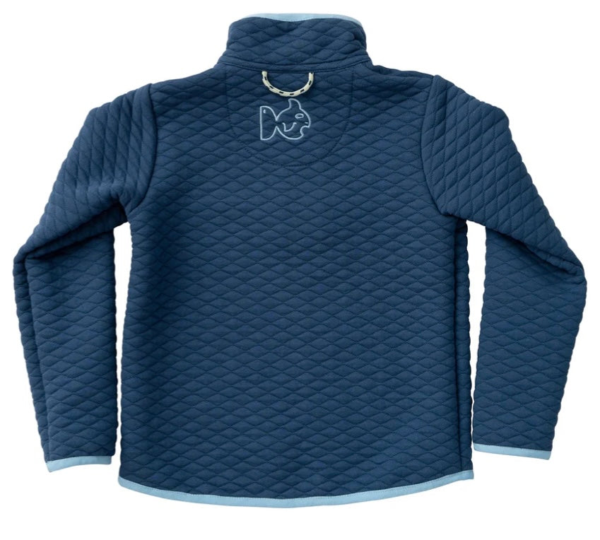 Prodoh Quilted Zip Pullover