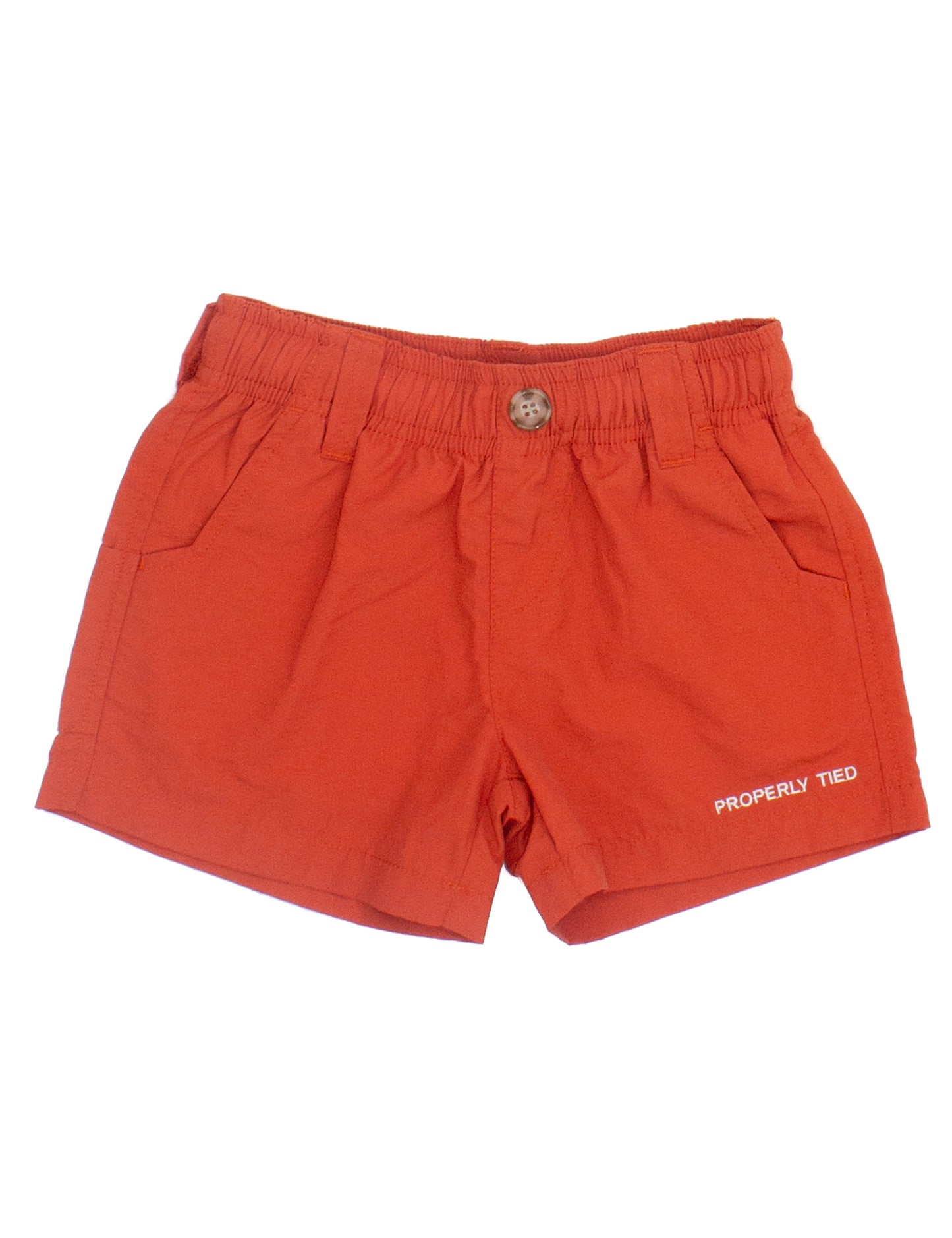 Properly Tied Mallard Shorts-Rust
