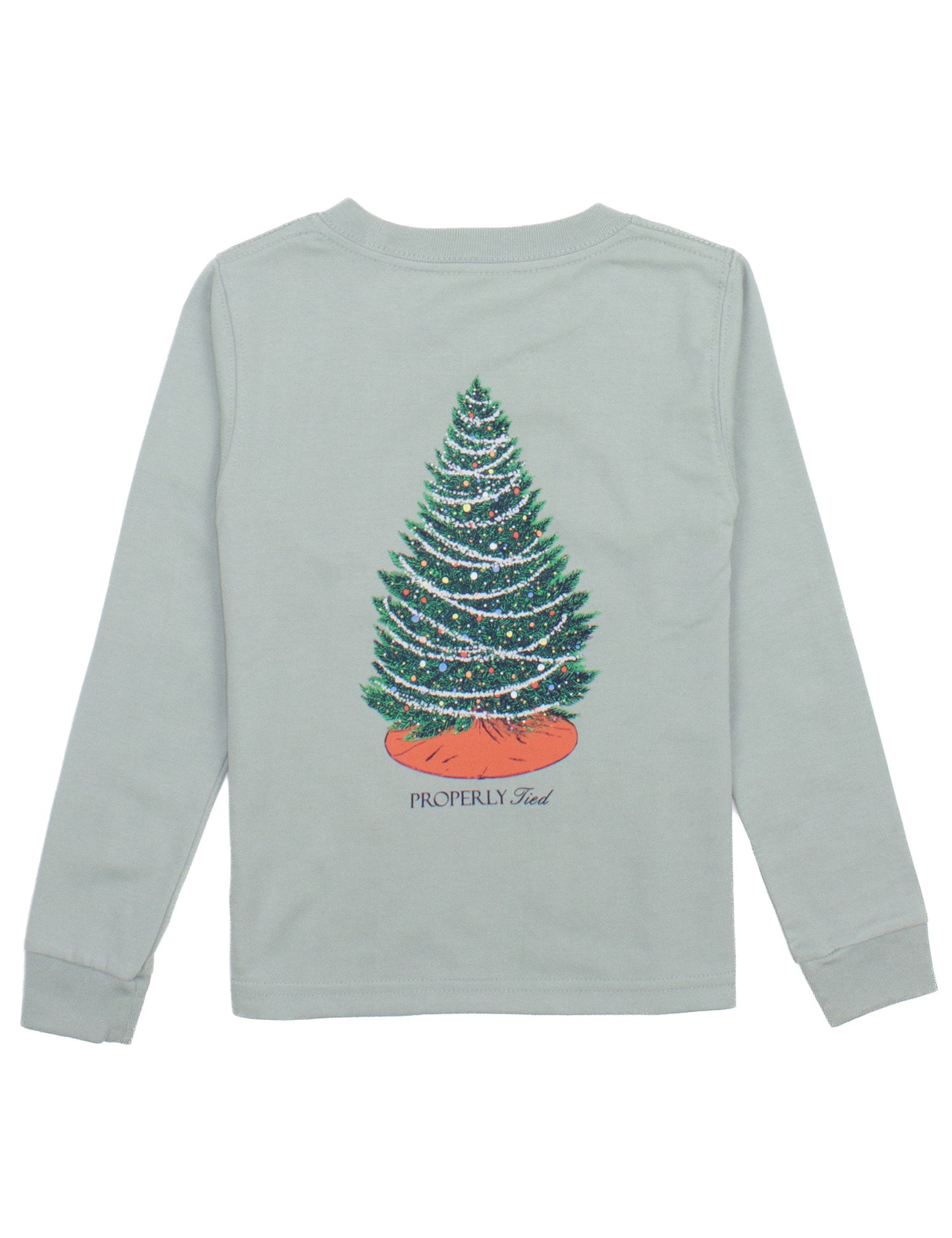 Properly Tied Long Sleeve Christmas Tree