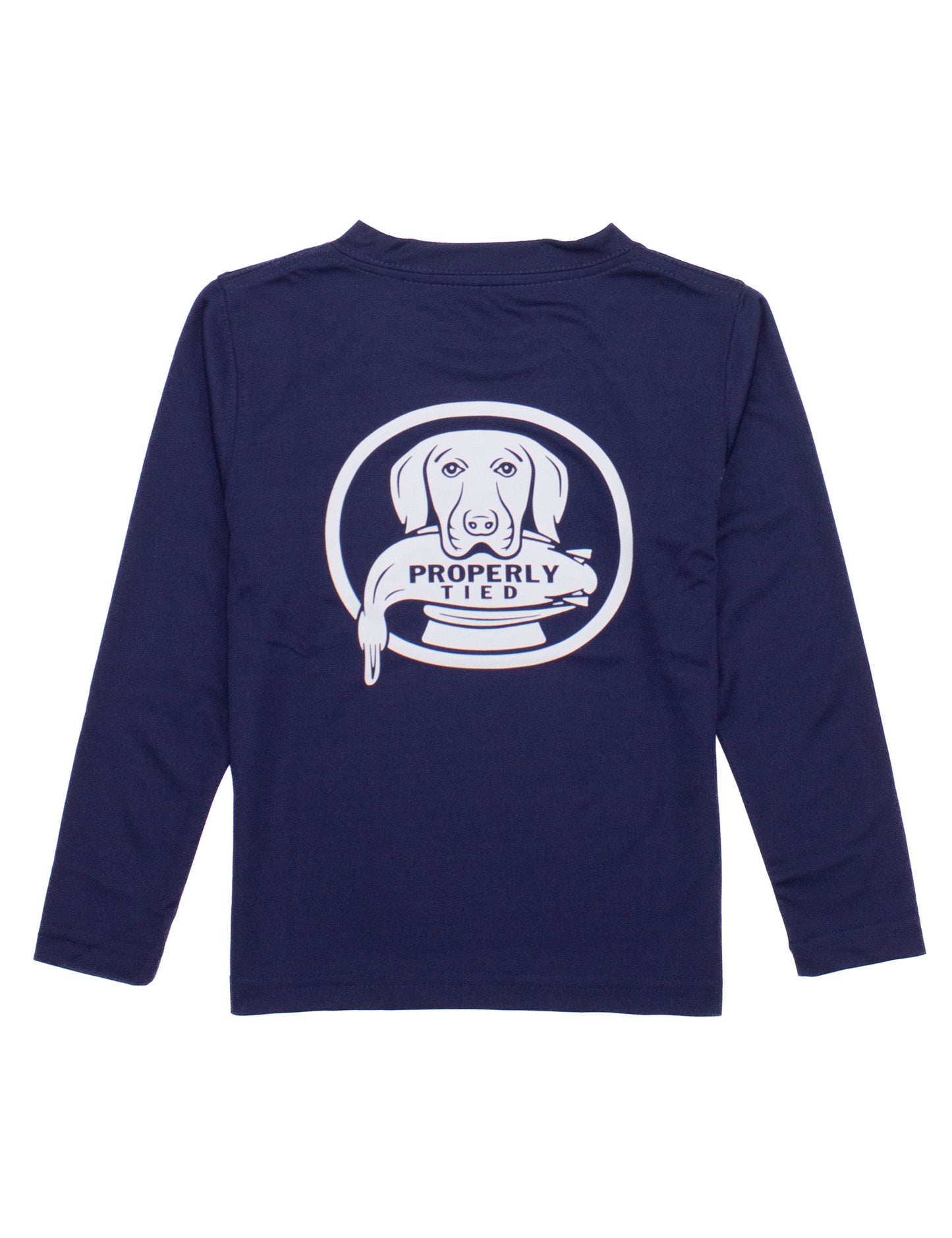 Properly Tied Long Sleeve Retrieve Navy