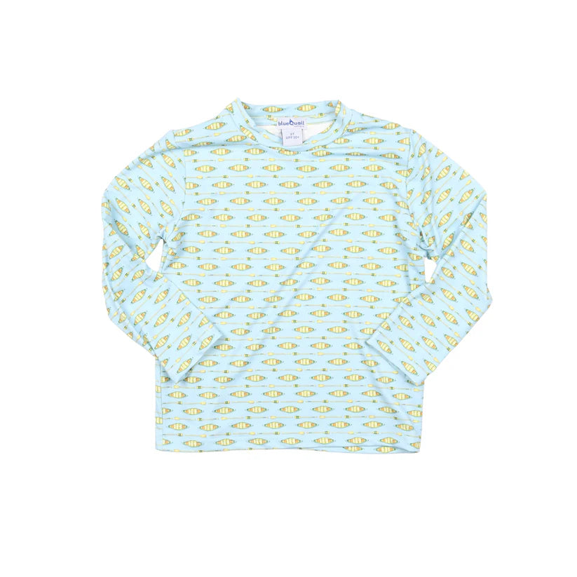 Blue Quail Long Sleeve Performance Tee - Canoes