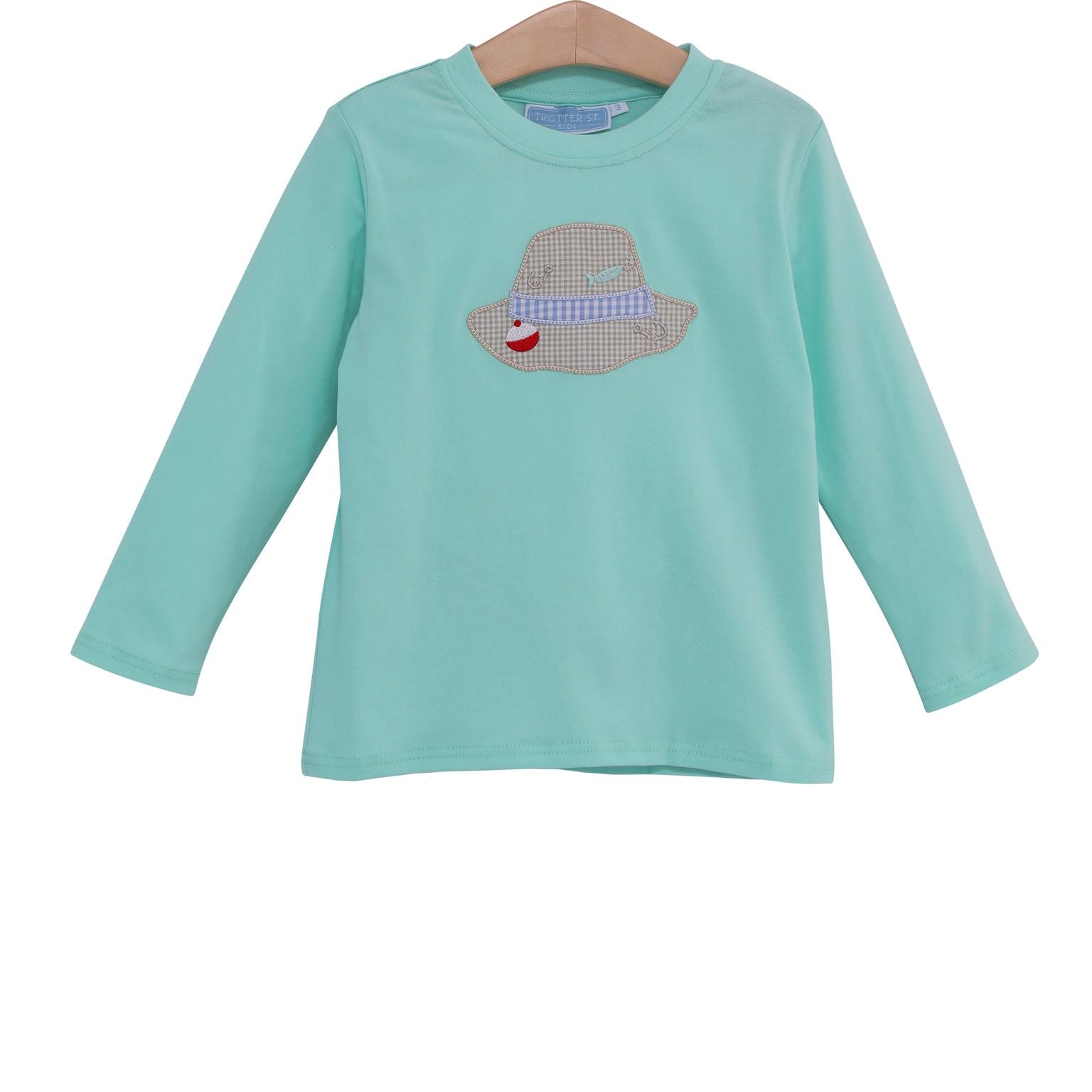 Fishing Hat Appliqué Shirt