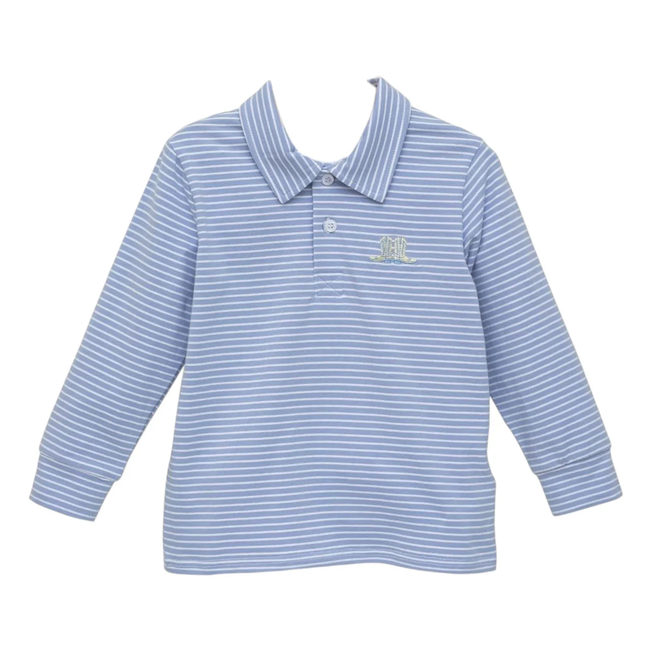 Embroidered Boots Polo