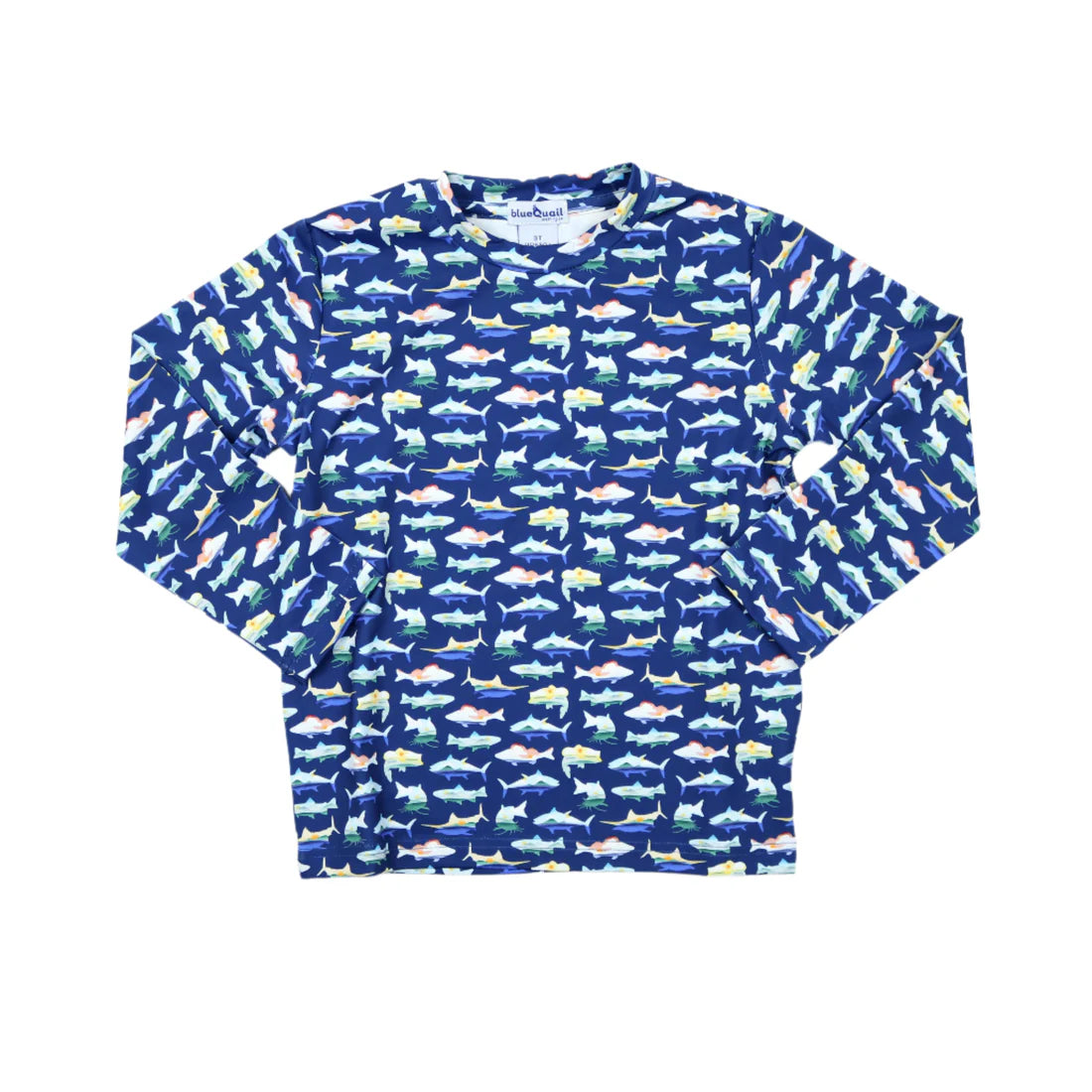 Blue Quail Performance Long Sleeve - Catch of the Day
