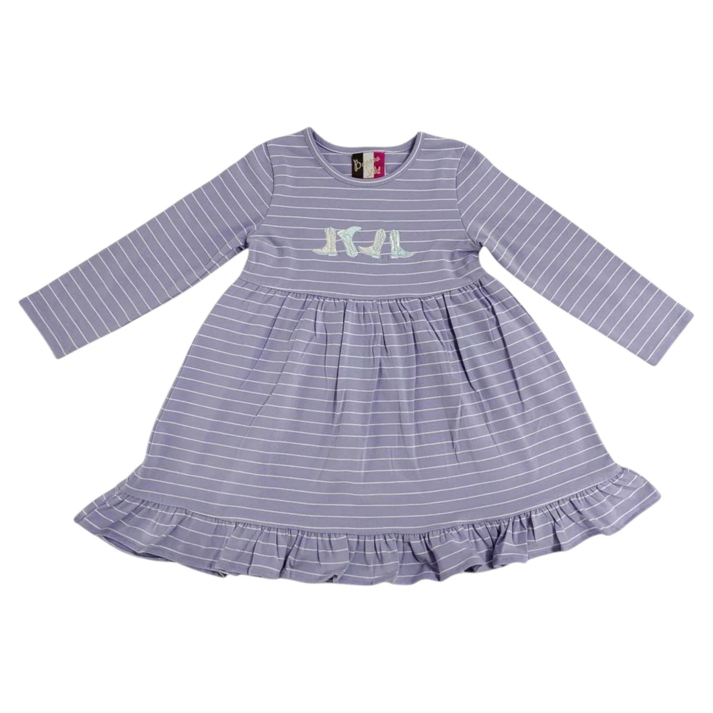 Cowgirl Boots Longsleeve Dress