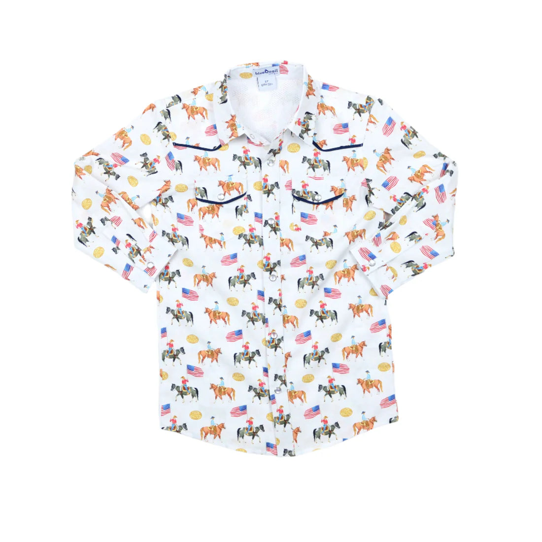 Blue Quail Grand Entry Pearl Snap Dress