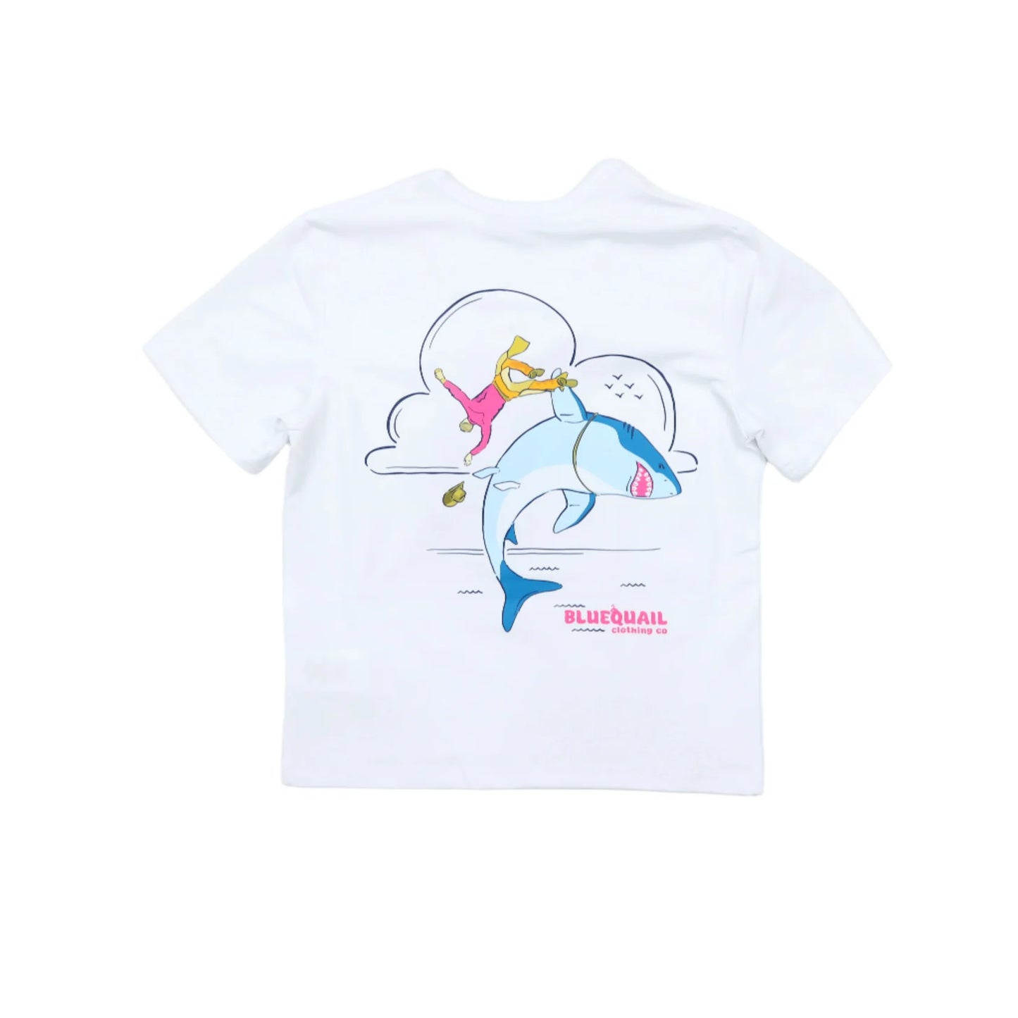 Blue Quail Great White Rodeo Performance Tee
