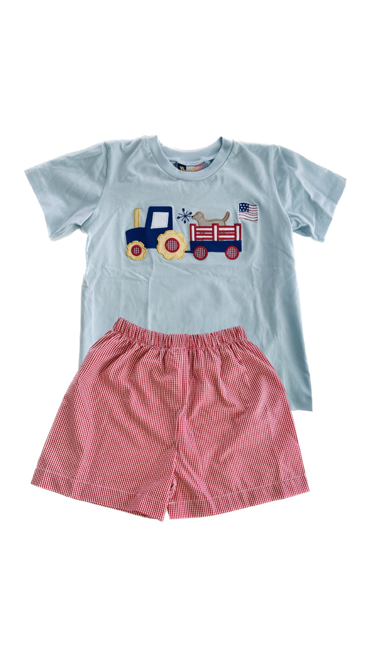 Banana Split Independence Day Short Set