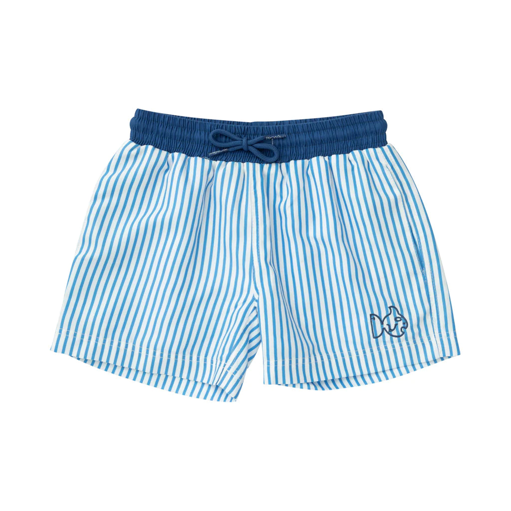 Prodoh Blue Striped Swim Trunks