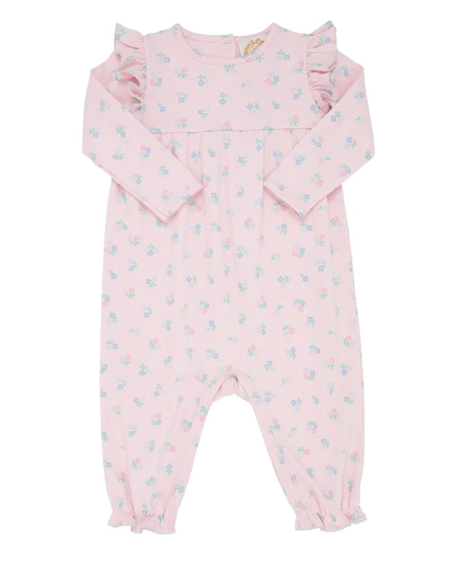 The Beaufort Bonnet Co Leigh Ann Angel Sleeve Romper