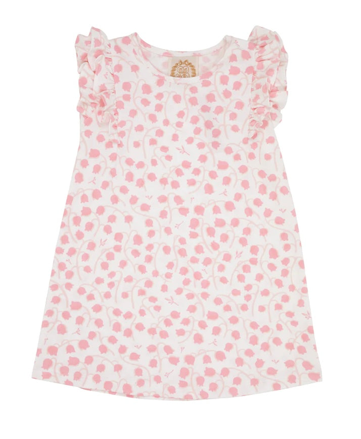 The Beaufort Bonnet Co Ruffle Dress- Boca Grande Garden