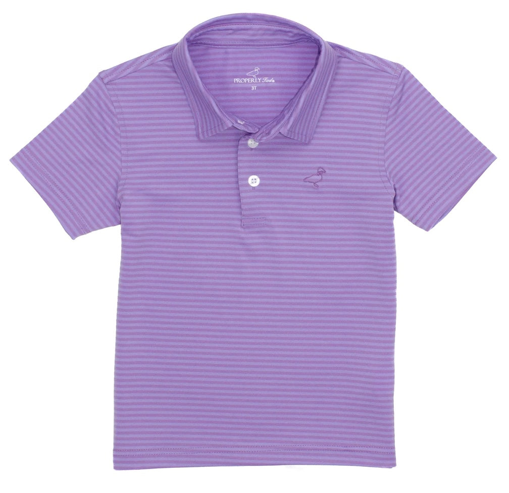 Properly Tied Waverly Polo -Wisteria