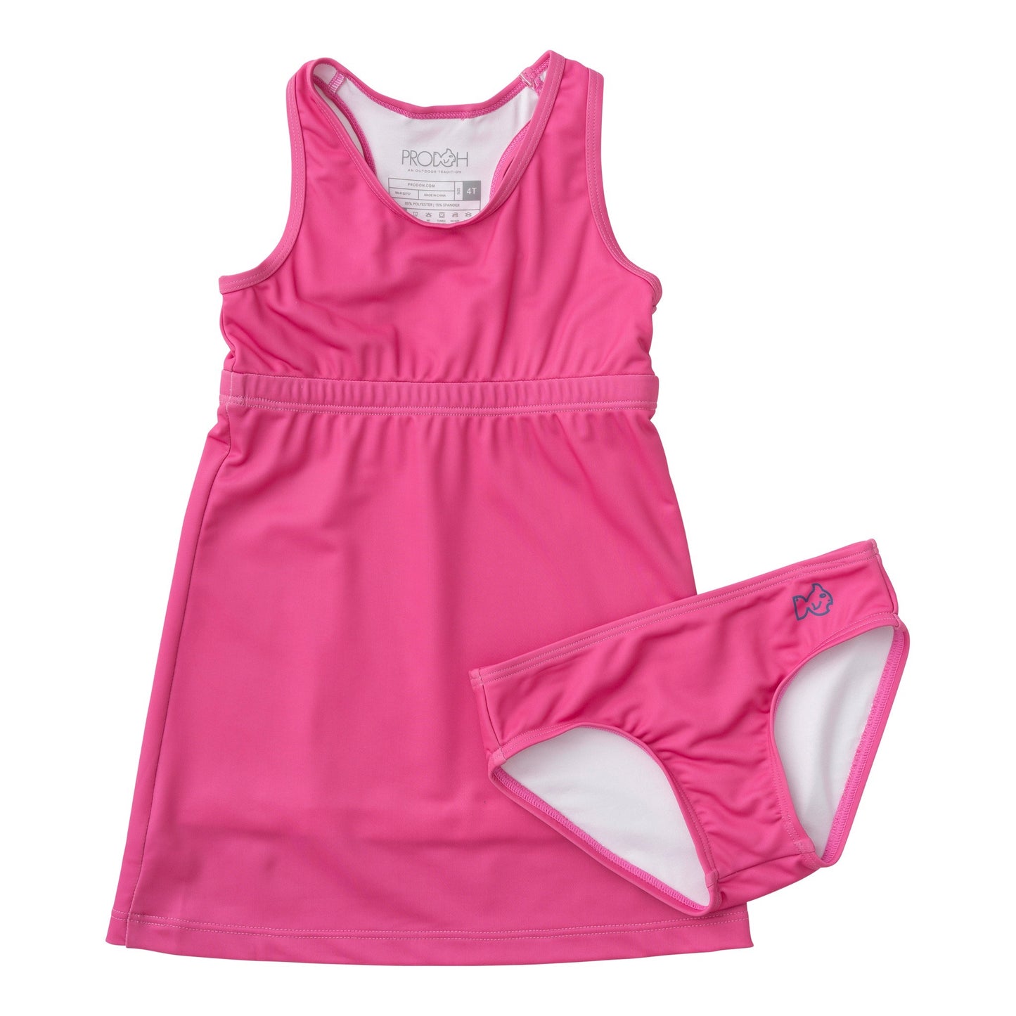 Prodoh Court to Port Swimdress- Cheeky Pink