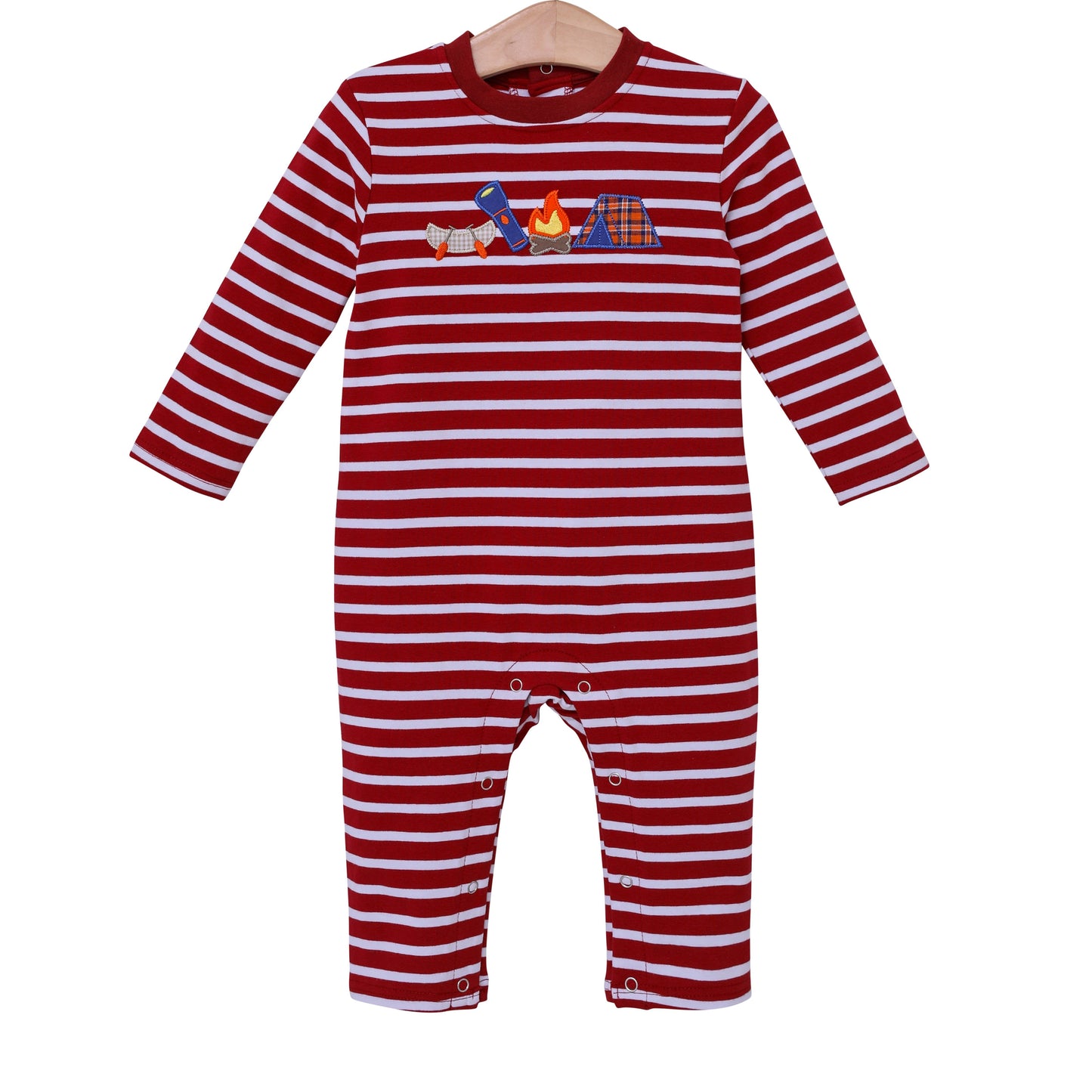 Camping Applique Romper