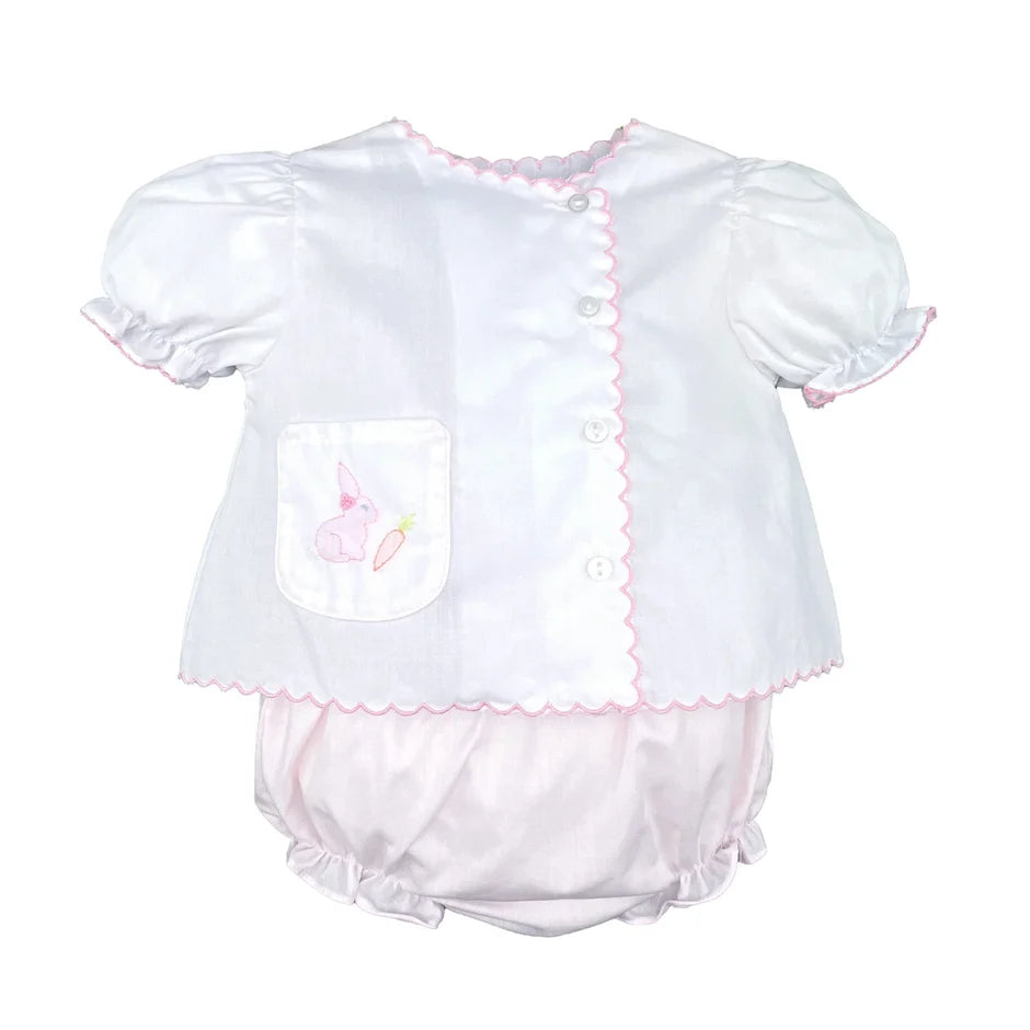 Petit Ami Easter Diaper Set - Pink