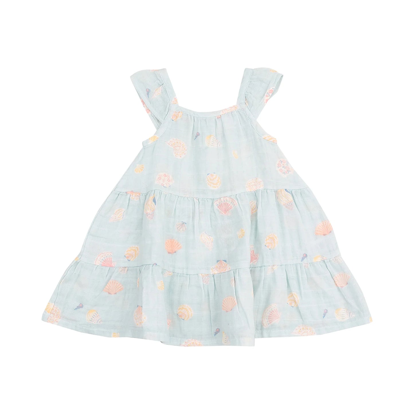 Angel Dear Twirly Sun Dress - Pretty Seashells
