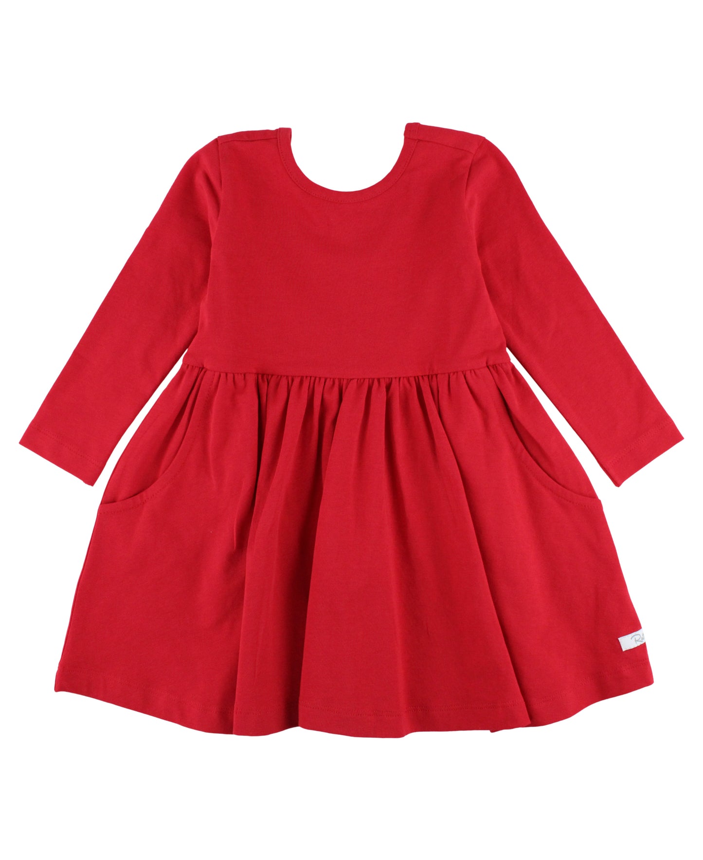 Knit Long Sleeve Twirl Dress