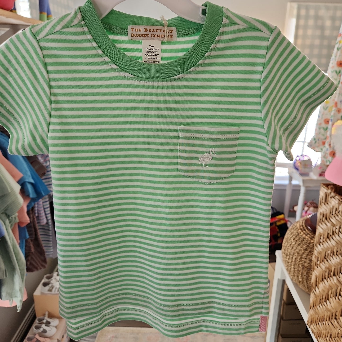 The Beaufort Bonnet Co Crewneck- Grace Bay Green
