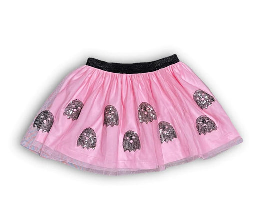 Belle Cher Pink Tutu with Sequined Ghosts