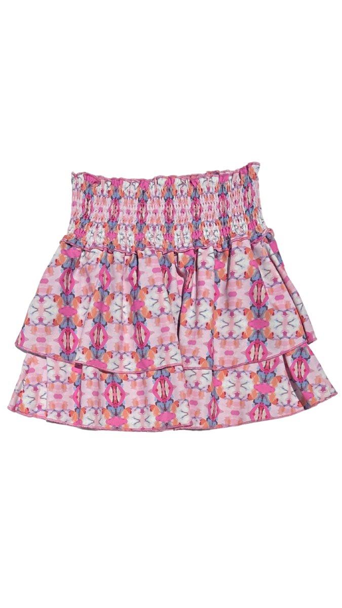 Pleat Scottie Skirts - Sunset