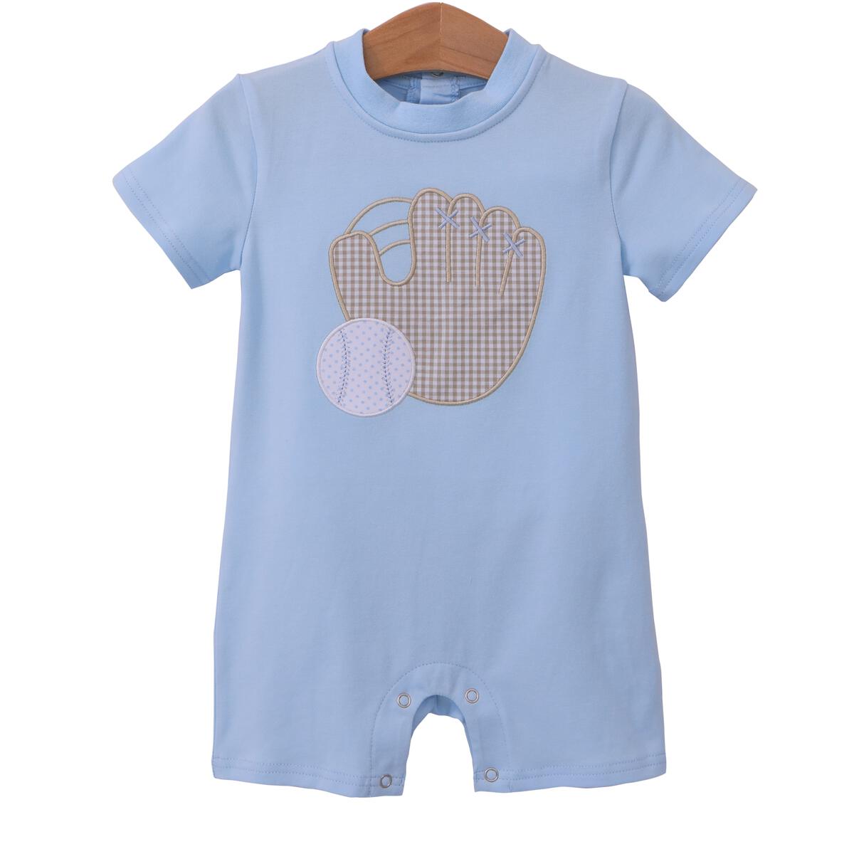 Trotter Street Baseball Romper