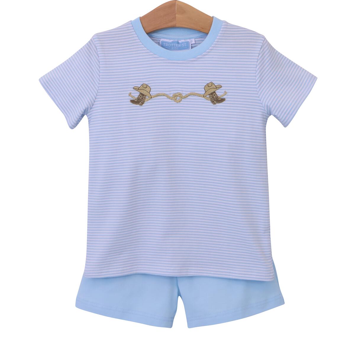 Trotter Street Rodeo Short Set